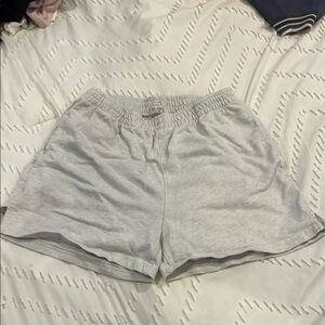 Women's Grey Casual Shorts